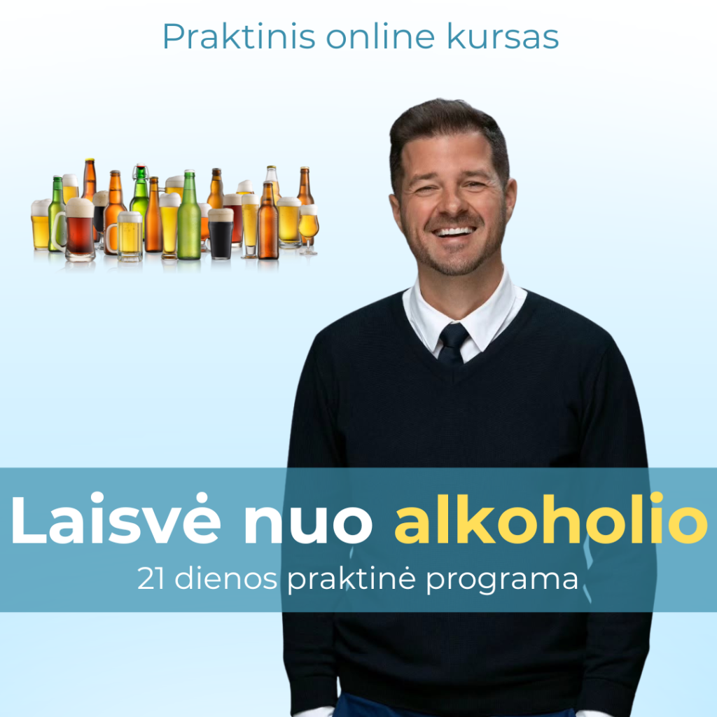 laisvė nuo alkoholio 21 diena