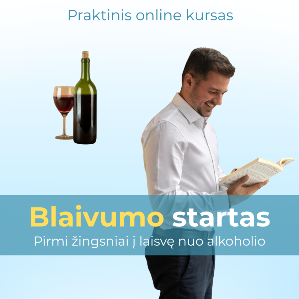 blaivumo startas