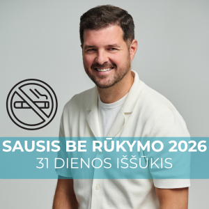 Sausis be rūkymo