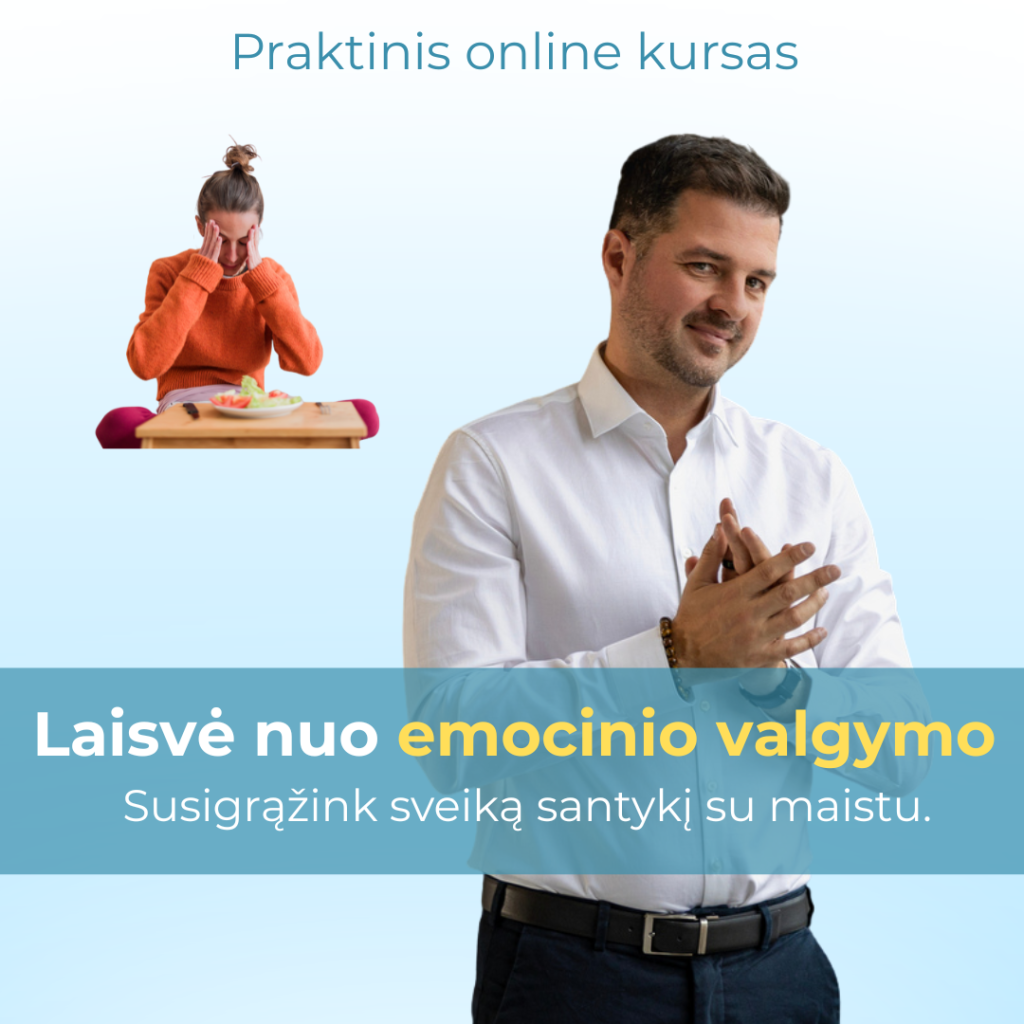 laisvė nuo emocinio valgymo