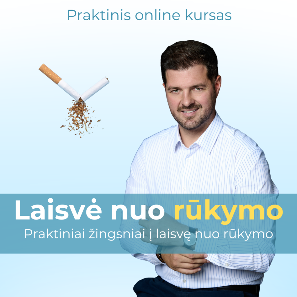 laisvė nuo rūkymo